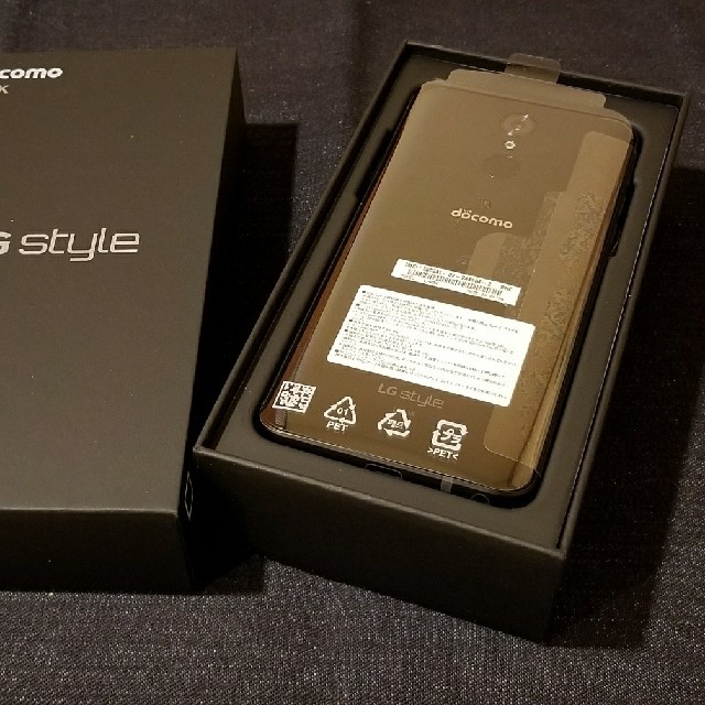 【SIMフリー/新品未使用】docomo LG style L-03K/ブラック