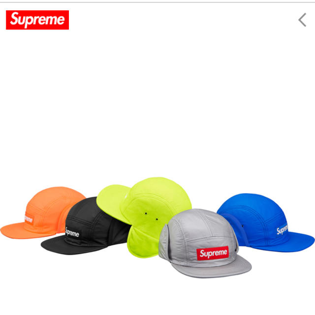 Supreme campcap シルバー