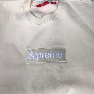 シュプリーム(Supreme)の【最安値ナチュラルS】Supreme Box Logo Crewneck(スウェット)