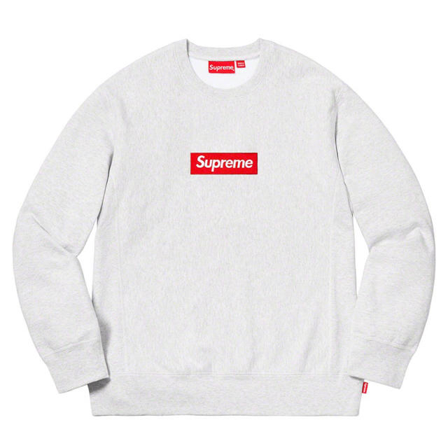 美品　Supreme Box Logo Crewneck 18FW 　スウェット