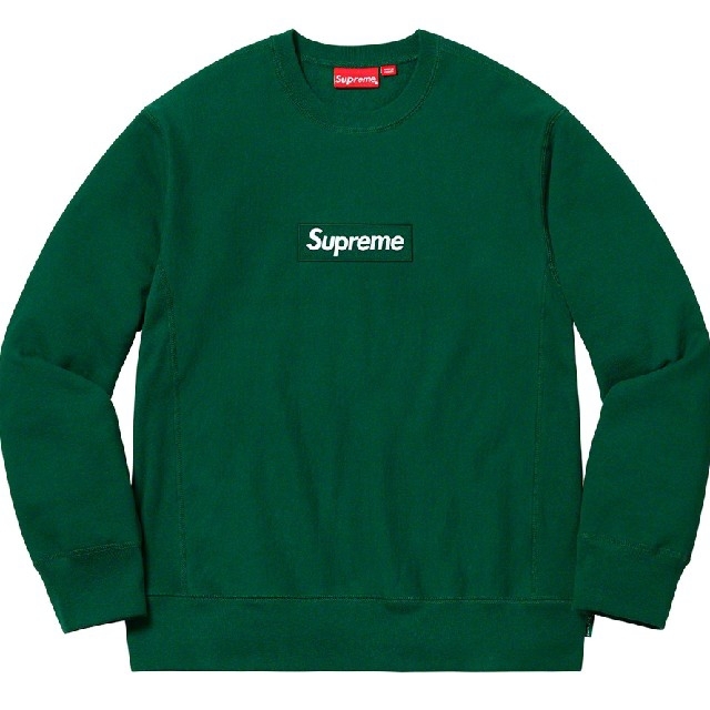 supreme Box Logo Crewneck Sサイズスウェット