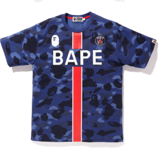 a bathing ape bape psg Tシャツ XLサイズ