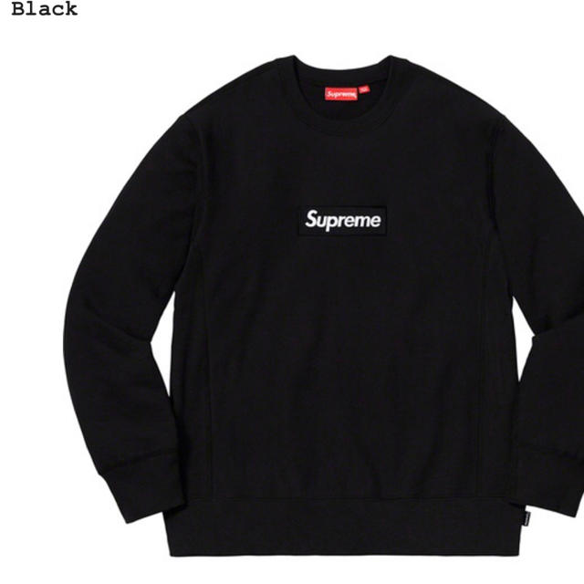 Supreme - 黒 L サイズ supreme box logo