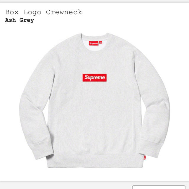 Supreme(シュプリーム)のsupreme box logo Crewneck Sサイズ メンズのトップス(スウェット)の商品写真