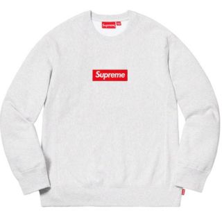 シュプリーム(Supreme)のSupreme Box Logo Crewneck Ash Grey M(スウェット)