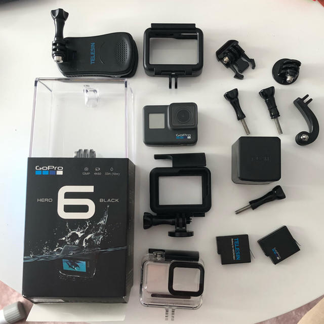 Gopro hero6 black アクセサリー付き