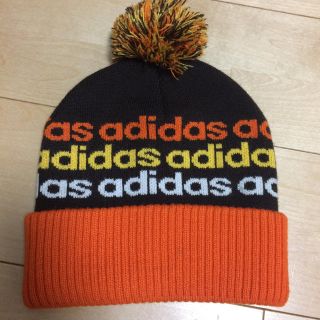 アディダス(adidas)のadidas ニット帽／キッズ(帽子)