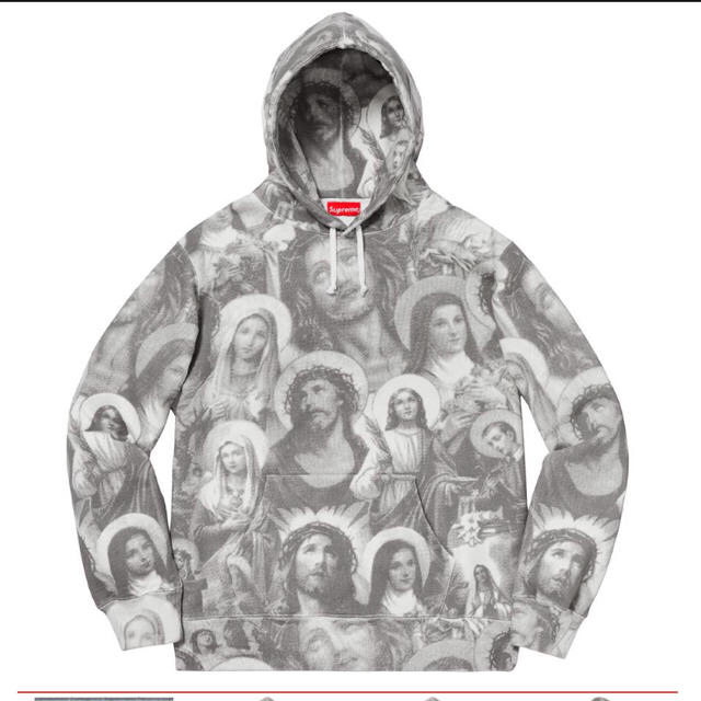 パーカーsupreme jesus and mary