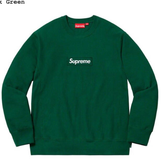 お年玉セール特価】 Supreme クルーネック シュプリームボックスロゴ