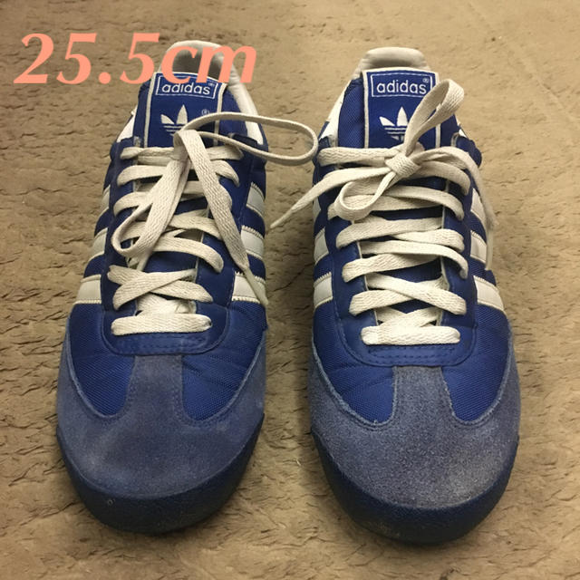 adidas(アディダス)の値下げ★Used★adidas dragon 青 25.5cm メンズの靴/シューズ(スニーカー)の商品写真