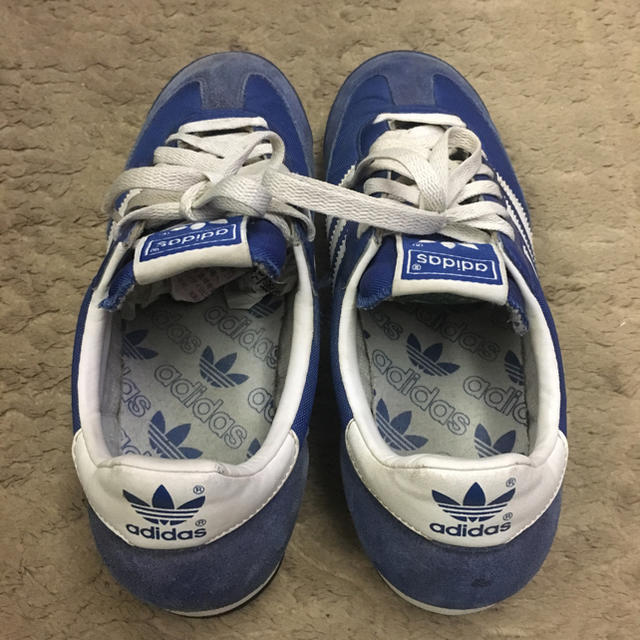 adidas(アディダス)の値下げ★Used★adidas dragon 青 25.5cm メンズの靴/シューズ(スニーカー)の商品写真