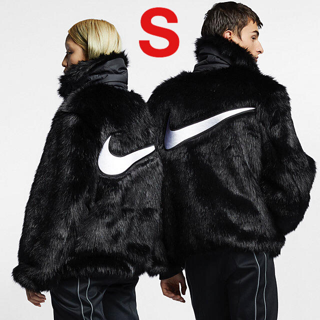 AMBUSH(アンブッシュ)のNike x Ambush Fake Fur Coat レディースのジャケット/アウター(毛皮/ファーコート)の商品写真