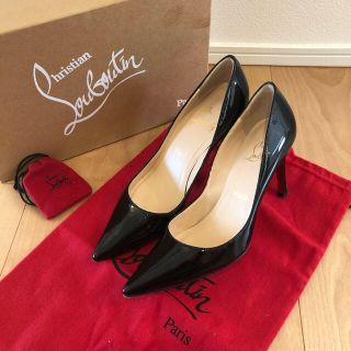 クリスチャンルブタン(Christian Louboutin)のルブタン パテントパンプス 35.5(ハイヒール/パンプス)