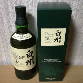 サントリー(サントリー)のサントリー　白州　12年　700ml　新品未開栓品　化粧箱付き(ウイスキー)