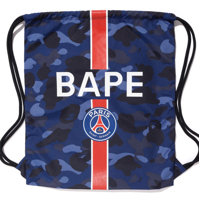 BAPE PSG washbag パリ・サンジェルマン ベイプ バッグ