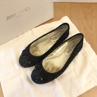 ジミーチュウ(JIMMY CHOO)のJIMMY CHOO フラットシューズ 34.5(バレエシューズ)