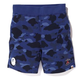 アベイシングエイプ(A BATHING APE)のBAPE PSG  sweat shorts Mサイズ (ショートパンツ)