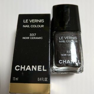 シャネル(CHANEL)の【新品箱つき】CHANEL ヴェルニ  337 ヌワールセラミック(マニキュア)