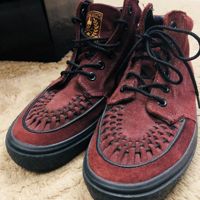 VANS(ヴァンズ)のVANS CREEPERS バンズ クリーパーズ ボルドー 26.5cm メンズの靴/シューズ(スニーカー)の商品写真