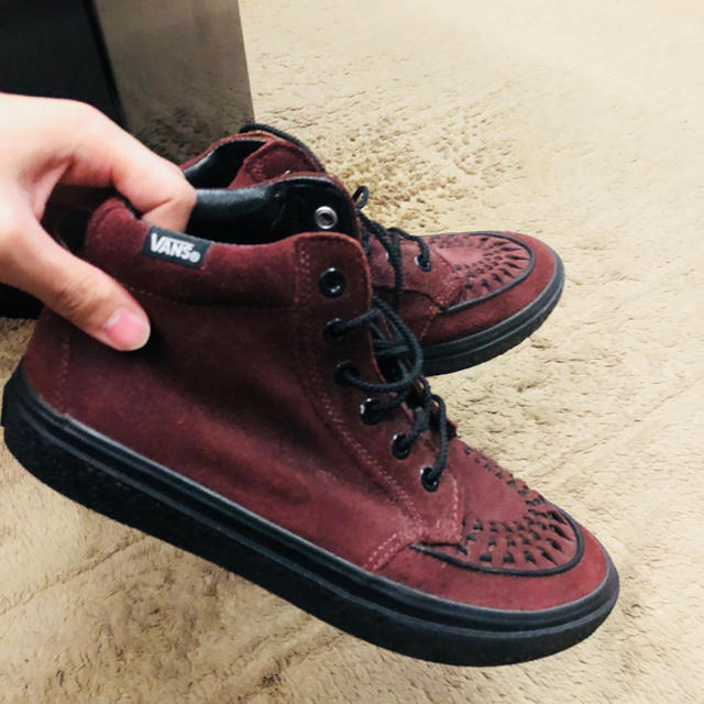 VANS(ヴァンズ)のVANS CREEPERS バンズ クリーパーズ ボルドー 26.5cm メンズの靴/シューズ(スニーカー)の商品写真