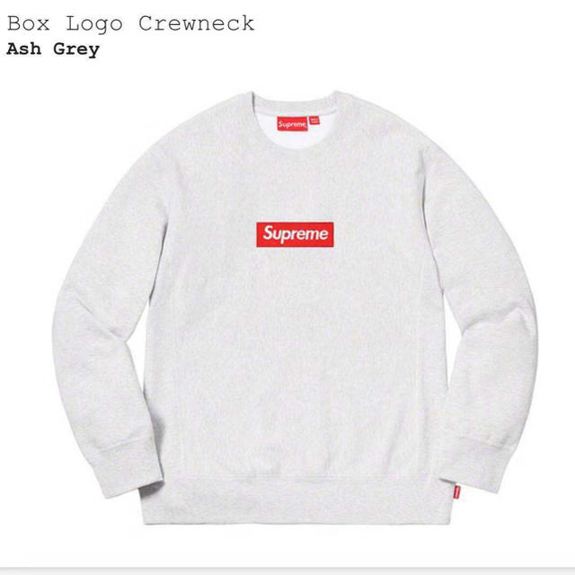 メンズSupreme box logo crewneck