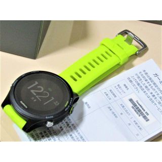 ガーミン(GARMIN)の美品 ガーミン GPS ForeAthlete 935 イエロー(その他)