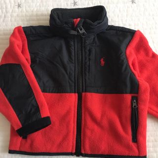 ポロラルフローレン(POLO RALPH LAUREN)の値下げ！美品！ ポロラルフローレン フリースジャケット 80(ジャケット/コート)