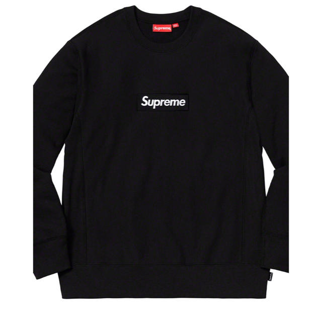 最安値】 Supreme - supremeボックスロゴ ブラック スウェット