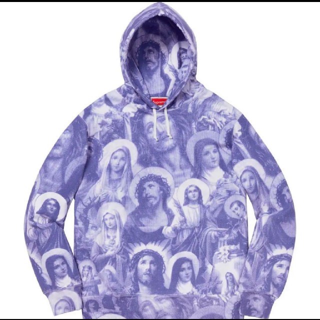 supreme jesus and marry hooded パーカー
