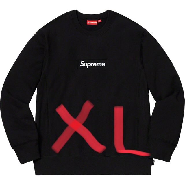 Supreme - 【値下げ中】Box Logo Crewneck Sweatshirt