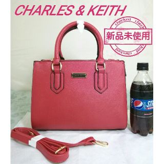 チャールズアンドキース(Charles and Keith)の新品未使用　CHARLES & KEITH 2way バッグ(ハンドバッグ)