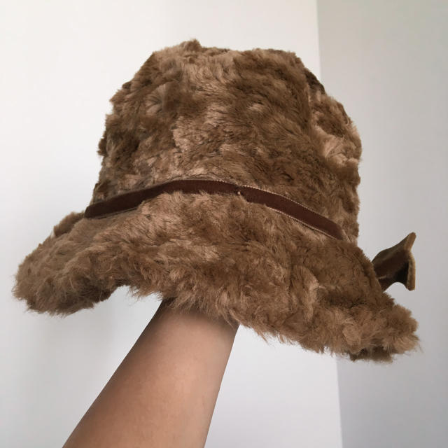 カオリノモリ(カオリノモリ)のカオリノモリ ファーハット レディースの帽子(ハット)の商品写真