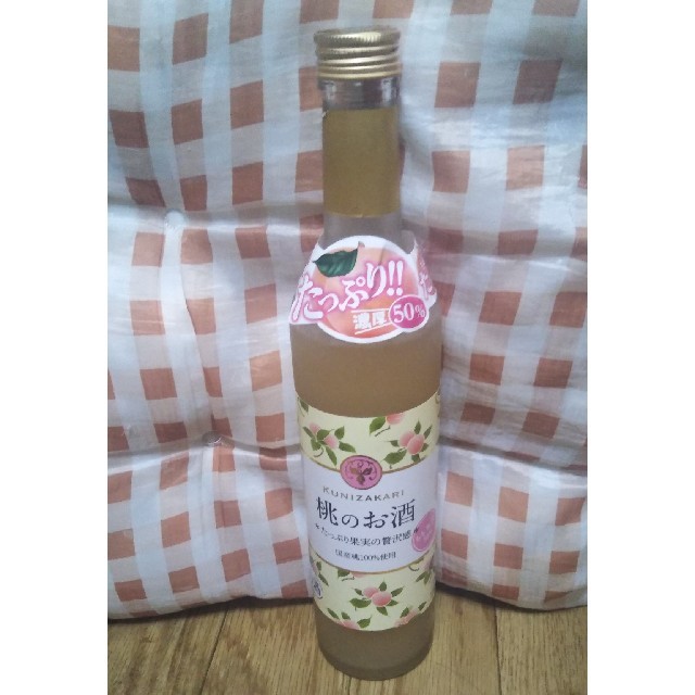 桃のお酒 食品/飲料/酒の酒(リキュール/果実酒)の商品写真