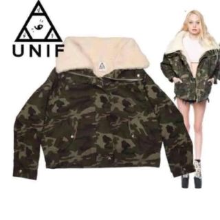 ユニフ(UNIF)のユニフ 迷彩 ボンバージャケット♡(ブルゾン)