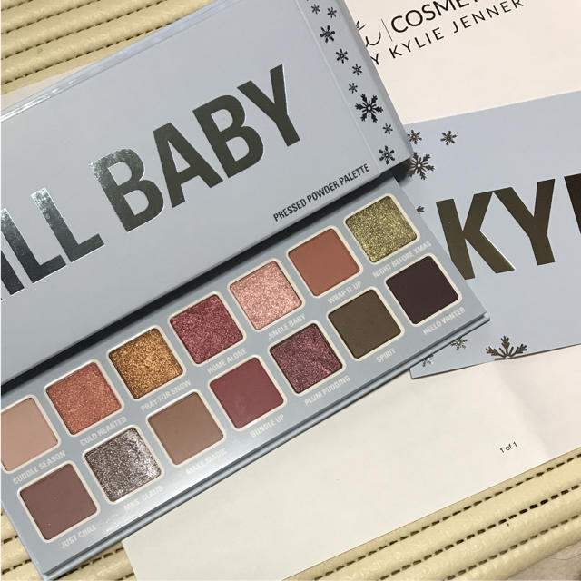 Kylie Cosmetics(カイリーコスメティックス)のCHILL BABY | PRESSED POWDER PALETTE コスメ/美容のベースメイク/化粧品(アイシャドウ)の商品写真