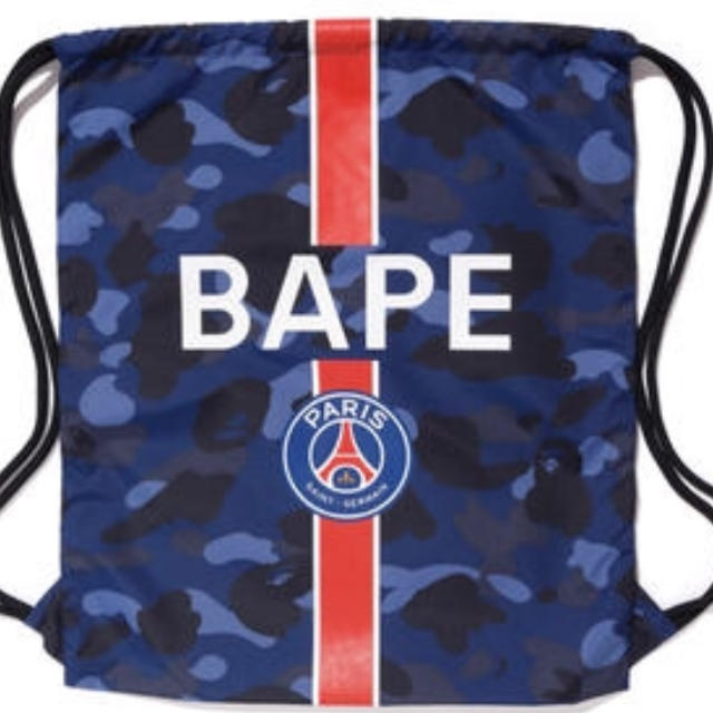 A BATHING APE(アベイシングエイプ)のA BATHING APE × PARIS  SANT GERMAIN BAG メンズのバッグ(バッグパック/リュック)の商品写真