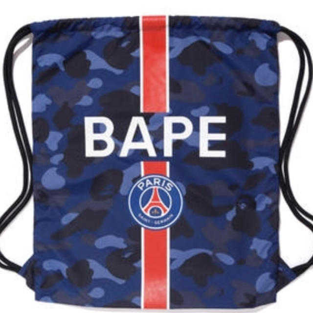 A BATHING APE(アベイシングエイプ)のA BATHING APE × PARIS  SANT GERMAIN BAG メンズのバッグ(バッグパック/リュック)の商品写真