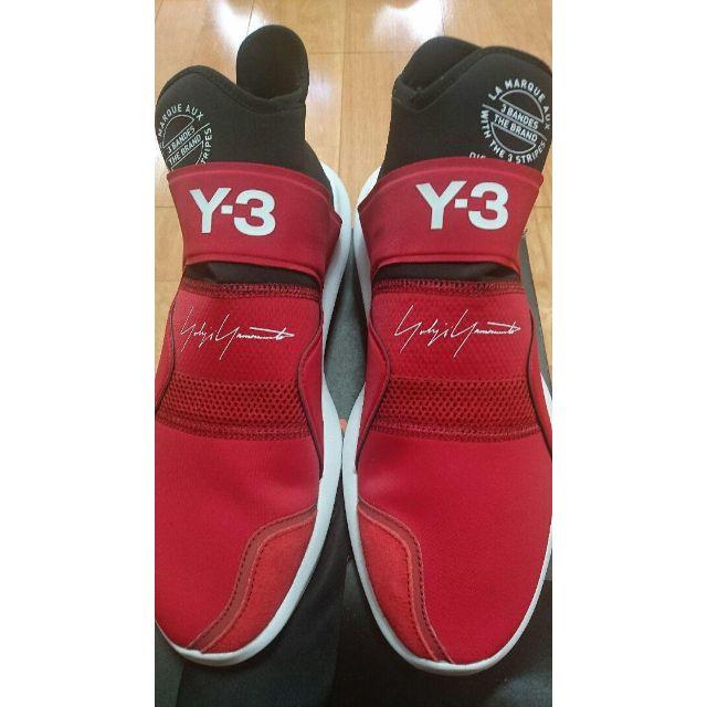 Y-3(ワイスリー)の☆Y-3 ワイスリー スニーカー 27.5cm UK9 レッド メンズの靴/シューズ(スニーカー)の商品写真