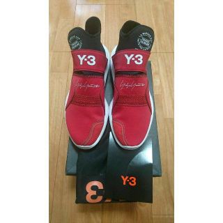 ワイスリー(Y-3)の☆Y-3 ワイスリー スニーカー 27.5cm UK9 レッド(スニーカー)