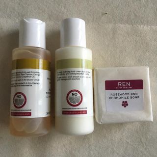 REN CLEAN SKINCARE アメニティ(サンプル/トライアルキット)