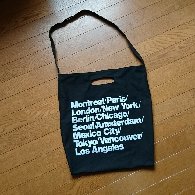 American Apparel(アメリカンアパレル)のアメアパ  シティバッグ  ブラック レディースのバッグ(ショルダーバッグ)の商品写真