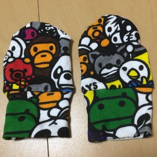 アベイシングエイプ(A BATHING APE)のA BATHING APE★エイプ ベビーマイロ★ミトン＆エコバッグセット(その他)