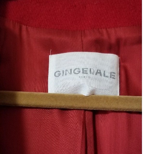 GINGER ALE(ジンジャーエール)のGINGERALE/テーラードコート レディースのジャケット/アウター(チェスターコート)の商品写真