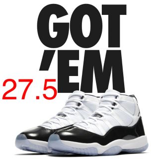 ナイキ(NIKE)のNIKE AIR JORDAN 11 CONCORD(スニーカー)