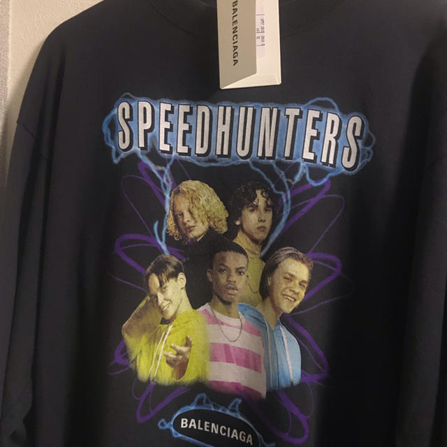 濃いピンク系統 balenciaga speed hunters ロンt 希少サイズ L - 通販