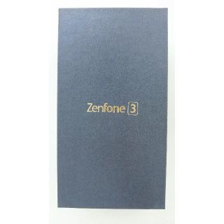 エイスース(ASUS)のZenFone3 ZE520KLサファイアブラック【 新品未使用未開封】 (スマートフォン本体)