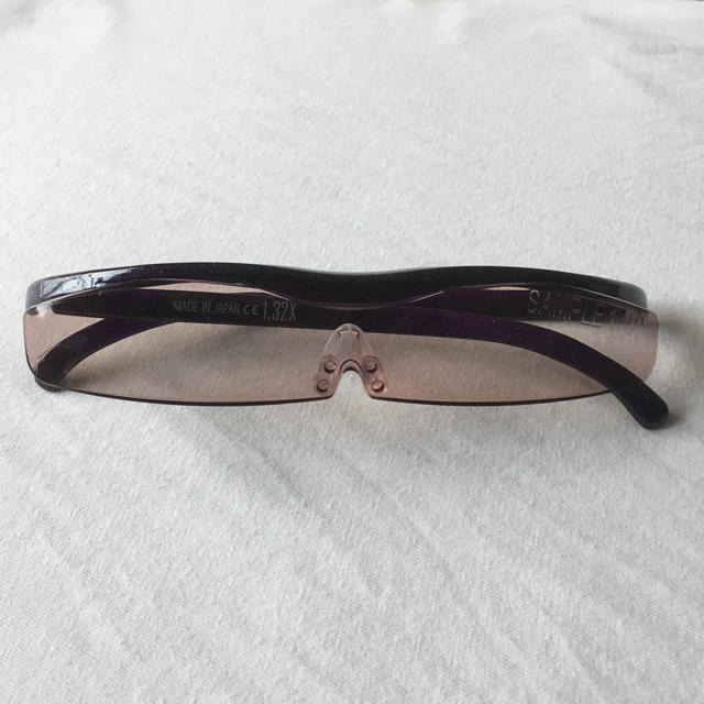 ハズキルーペ クール 1.32 カラーレンズ メンズのファッション小物(サングラス/メガネ)の商品写真
