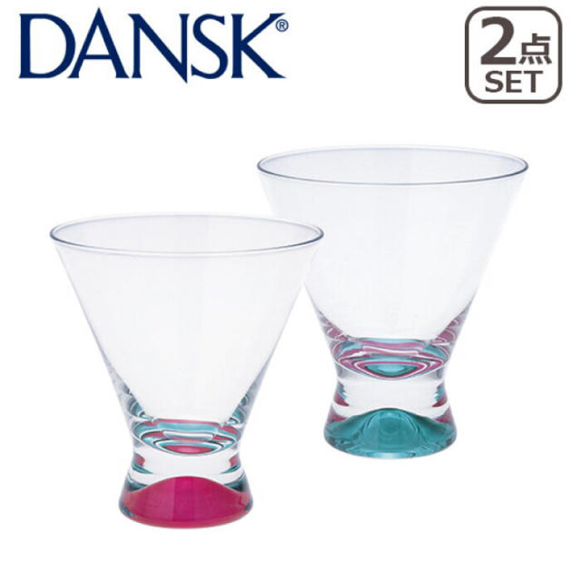 DANSK(ダンスク)のアグネス様専用  DANSK ペアグラス インテリア/住まい/日用品のキッチン/食器(グラス/カップ)の商品写真