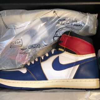 ナイキ(NIKE)の【27㎝ 新品 未着用】UNION × NIKE AIR JORDAN 1 (スニーカー)