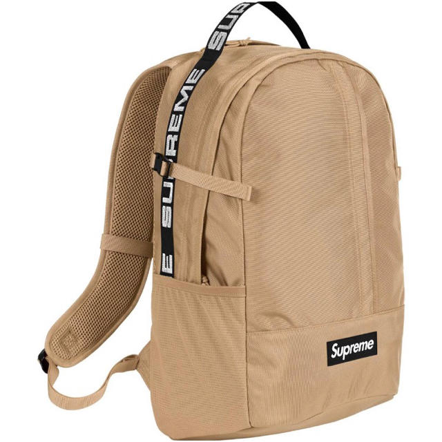 新品未使用 Supreme 18SS Backpack ベージュ TAN